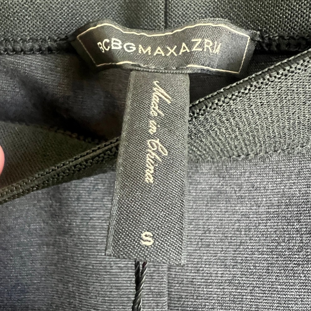 Black Graphic Panel Leggings - Women Pants & Jumpsuits - Picture 5 of 9